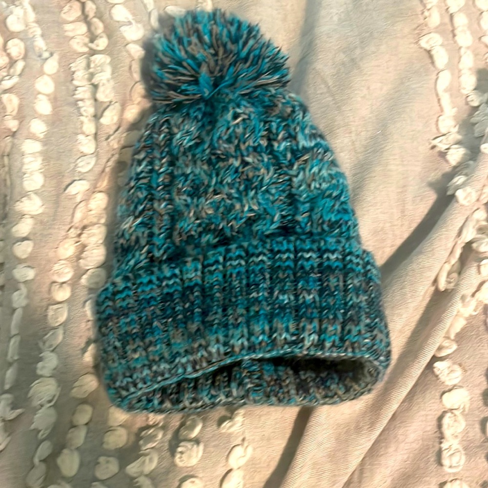Blue beanie